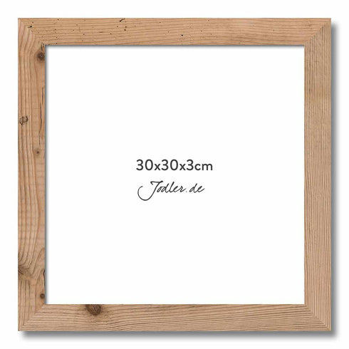 Altholzbilderrahmen 30x30|3cm